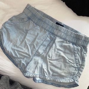 American Eagle Flowy Denim Shorts